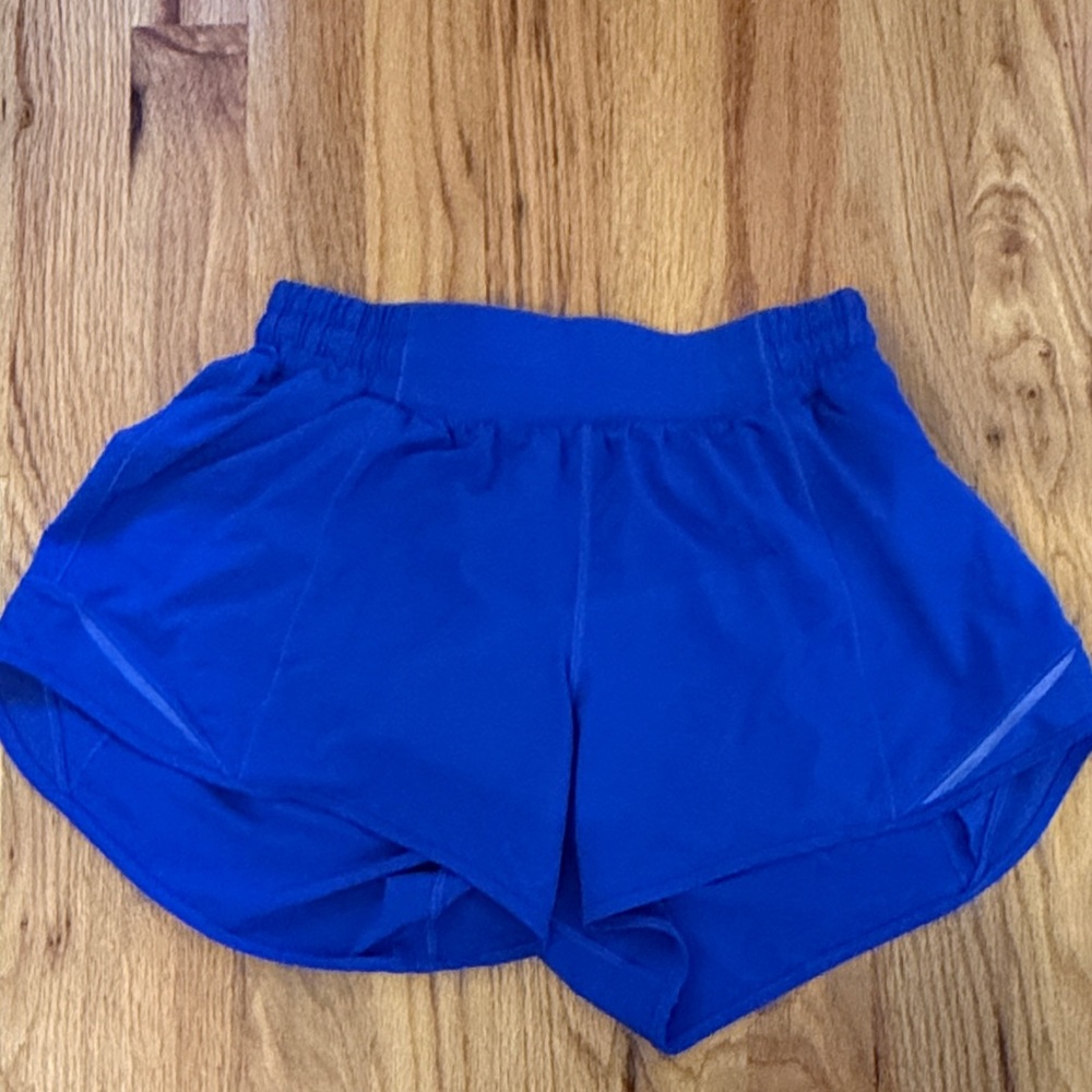 Royal Blue Lululemon Hotty Hots 4”